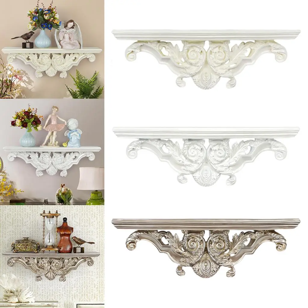 Декоративная полка в стиле ретро креативный ажурный держатель для хранения