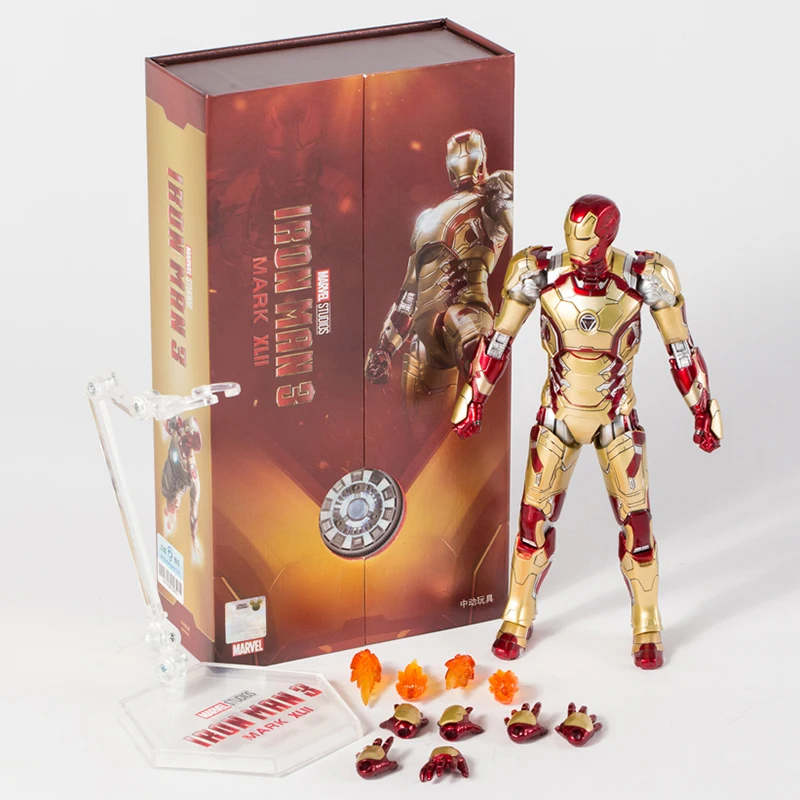 Экшн-фигурки из коллекции ZD Toys Iron Man Mark XLII 42 7 дюймов |