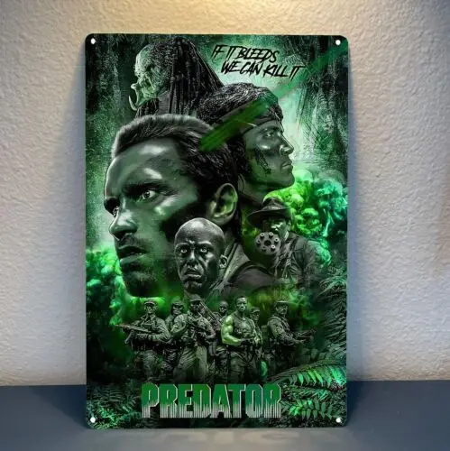 

Металлический плакат Predator 20x30 см из алюминия