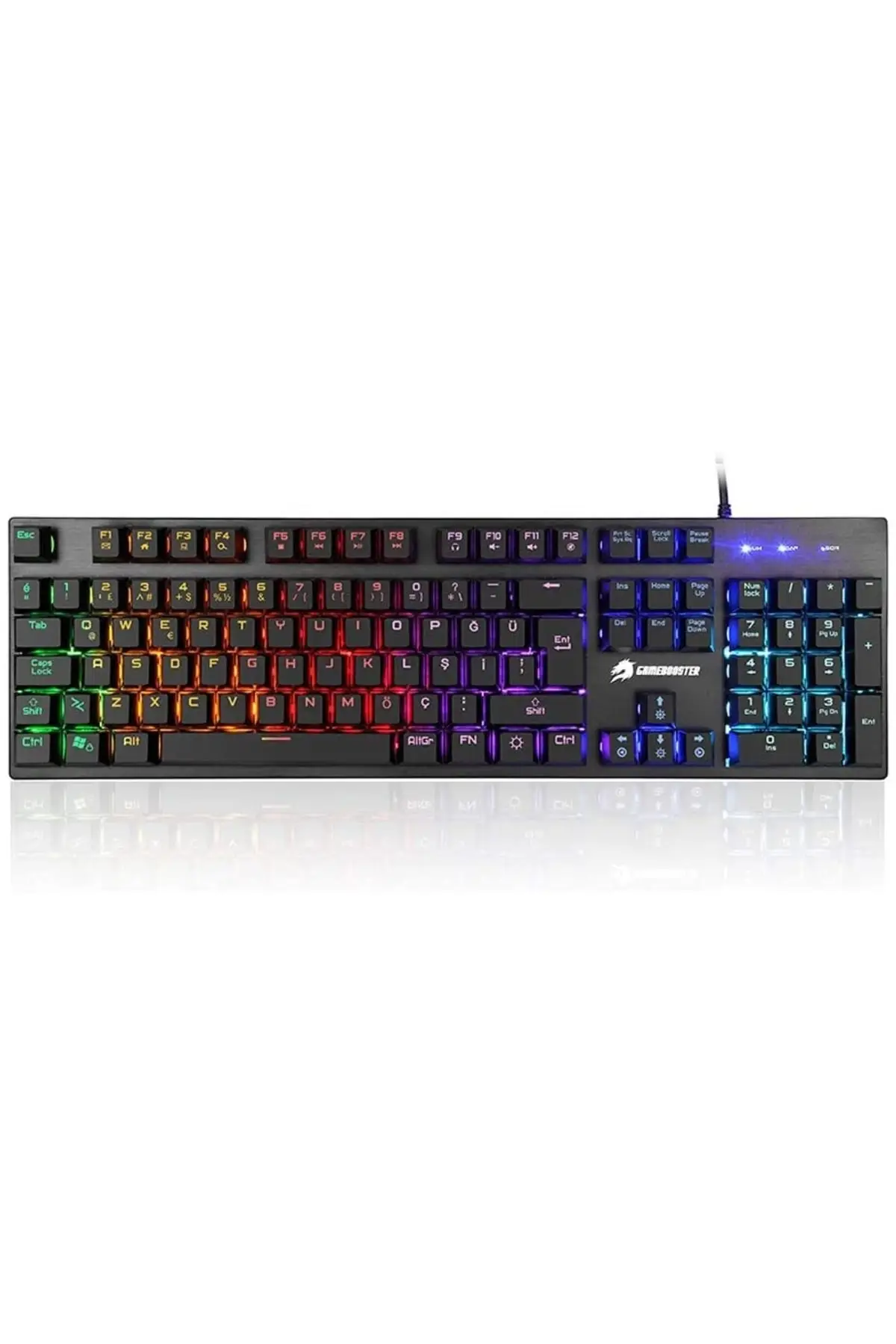 

G76k Attack Rainbow Illuminated Semi-Mechanical Gaming Keyboard