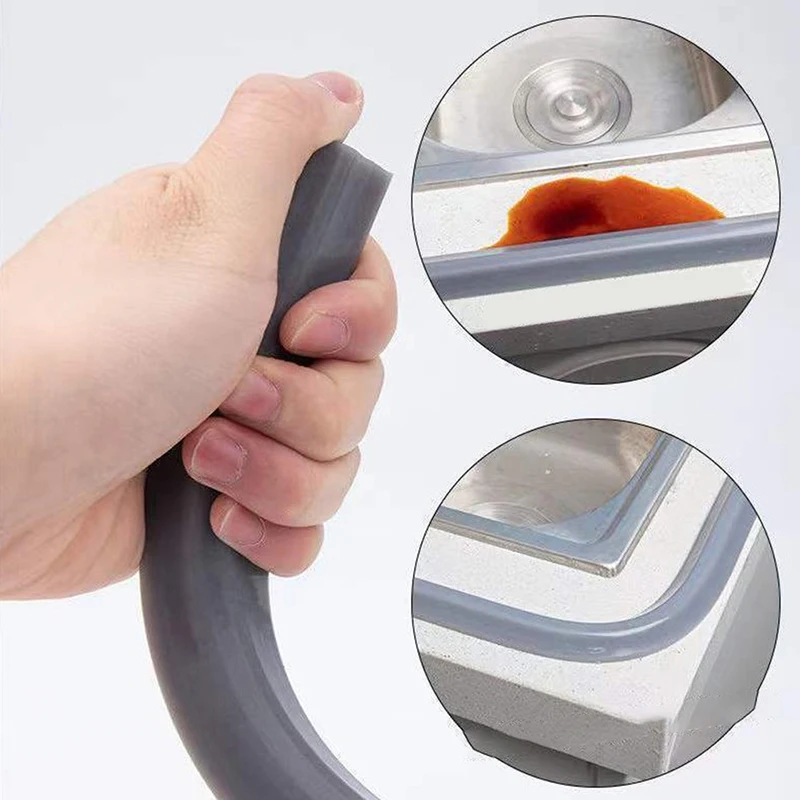 

Силиконовая пробка для воды в ванную комнату, удерживающая полоса, умывальная плита, аксессуары для душевой плиты