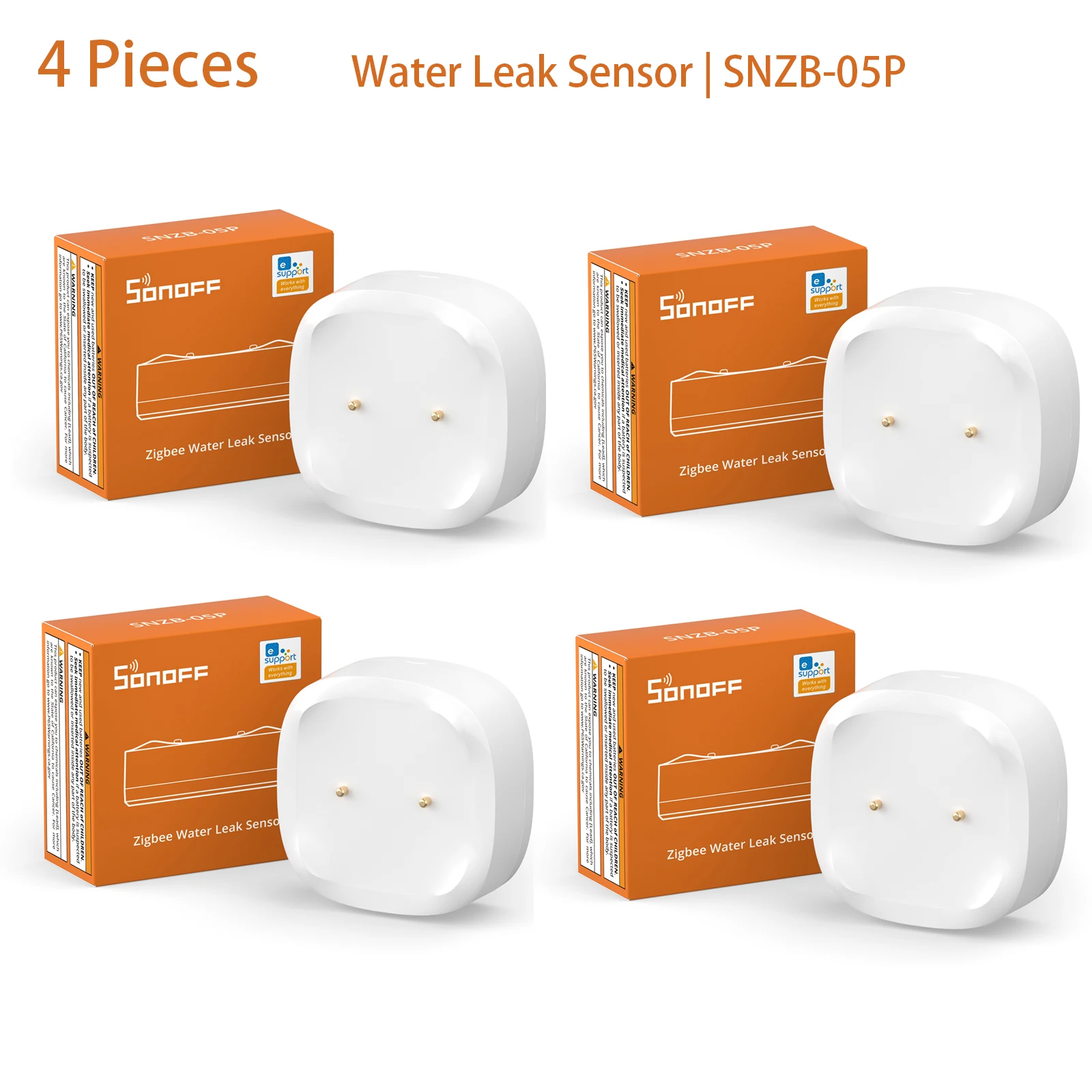 SONOFF SNZB-05P датчик утечки воды Zigbee