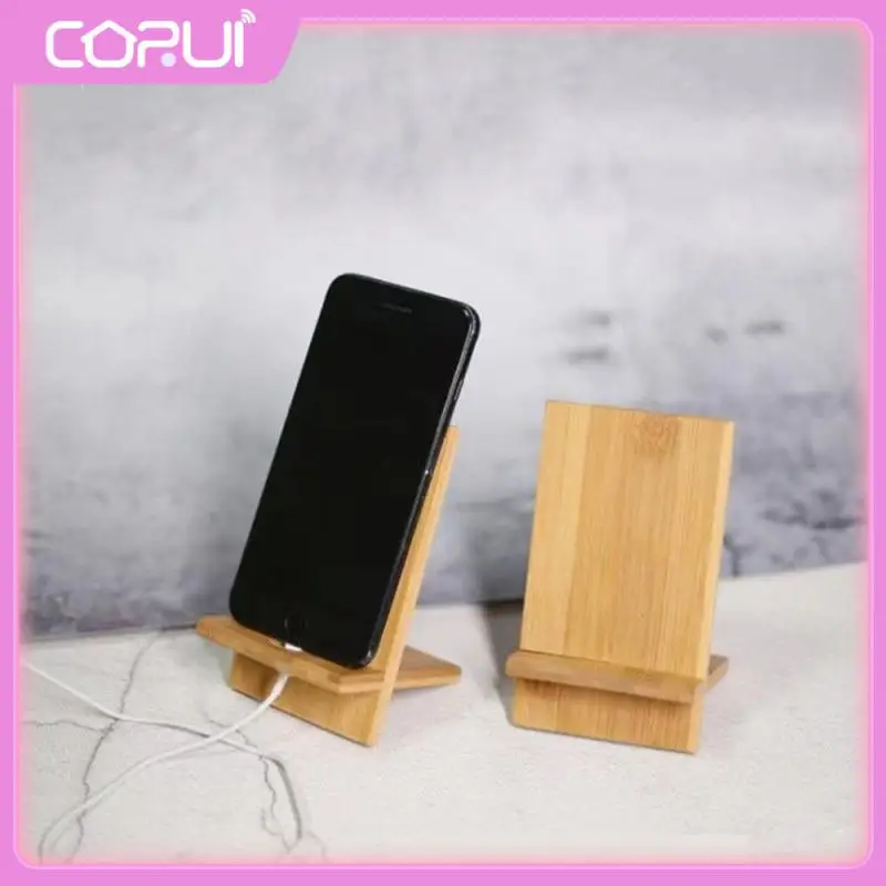 

1 Pcs Lazy Support Creative Tablet Support Wear-resistant Convenient Smartphone Mount Consumer Electronics Bamboo High Quality