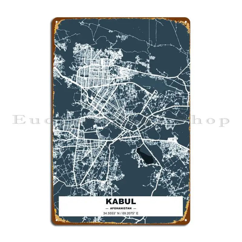 

Металлический знак в Кабуле, забавный персонализированный кинотеатр ржавой, жестяной плакат