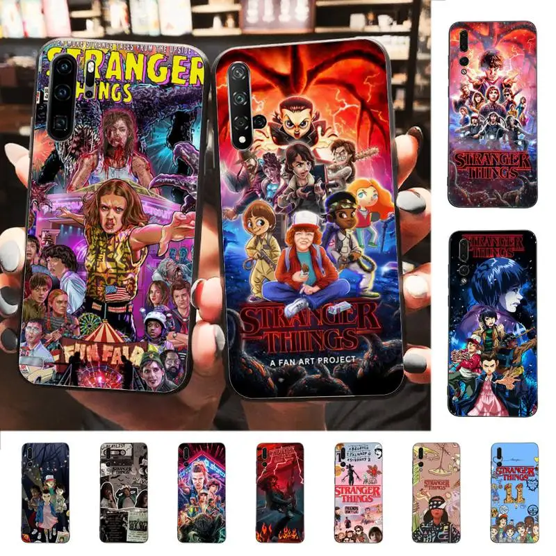 

Stranger Things Phone Case for Huawei P30 40 20 10 8 9 lite pro plus Psmart2019