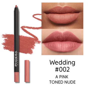 Waterproof Matte Brown Lip Liner 12 Color Long Lasting Moisturizing Sexy Lip Pencil Women Natural Lipstick Makeup Lip Cosmetic 3