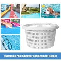 pool filter basket replacement durable pool skimmer baskets round strainer basket skim remove leaves bugs and debris for pools