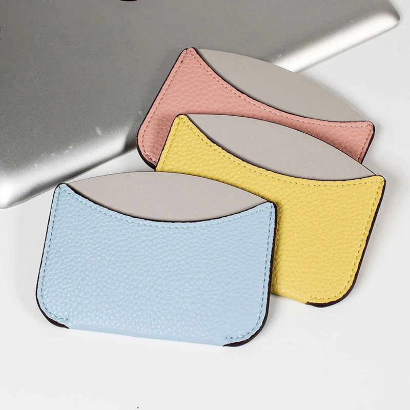 

Кожаный деловой телефон коричневого цвета Карманный кожаный деловой чехол для удостоверения личности Чехол Для водительских прав