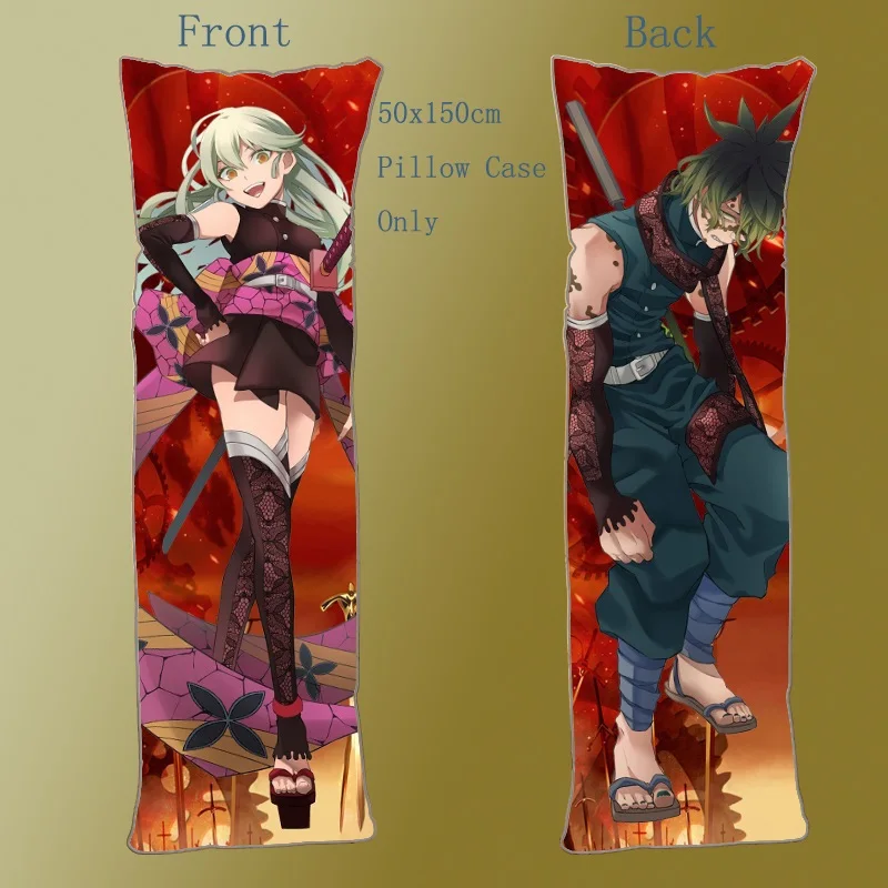 

Anime Dakimakura Body Pillow Case Demon Slayer Kimetsu no Yaiba Giyuutarou Daki cover Home Decoration Accessories 150x50cm