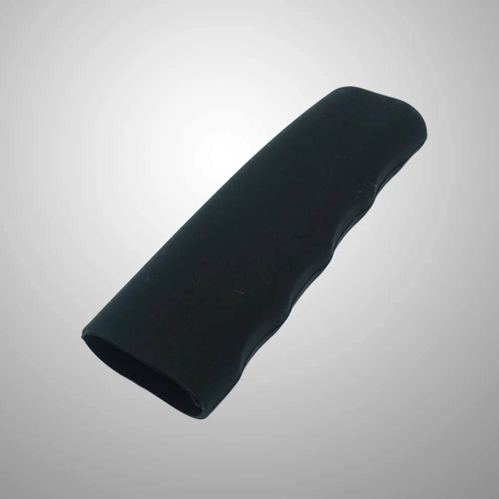 

Practical Silicone Cover Universal Wave Shaped Handbrake Cover Protector for Car (Black)