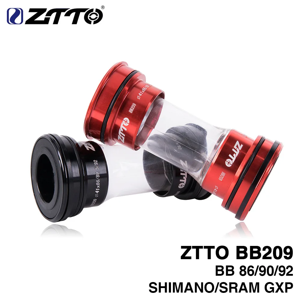 

ZTTO Пресс Fit нижние кронштейны BB209 BB92 BB90 BB86 шоссейный велосипед внешний подшипник центральный фотоэлемент для BB 22/24 мм GXP кривошипник