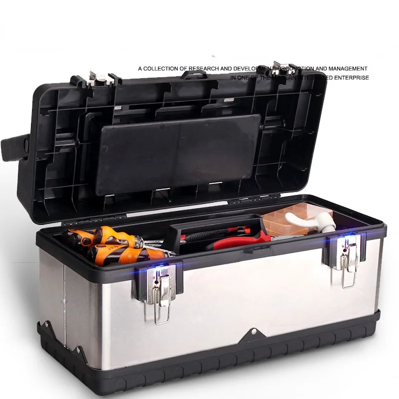 Garage Tool Box Electrician Organizer Truck Free Shipping Sealed Portable Tool Box Organizer Caisse A Outils Tools Packaging