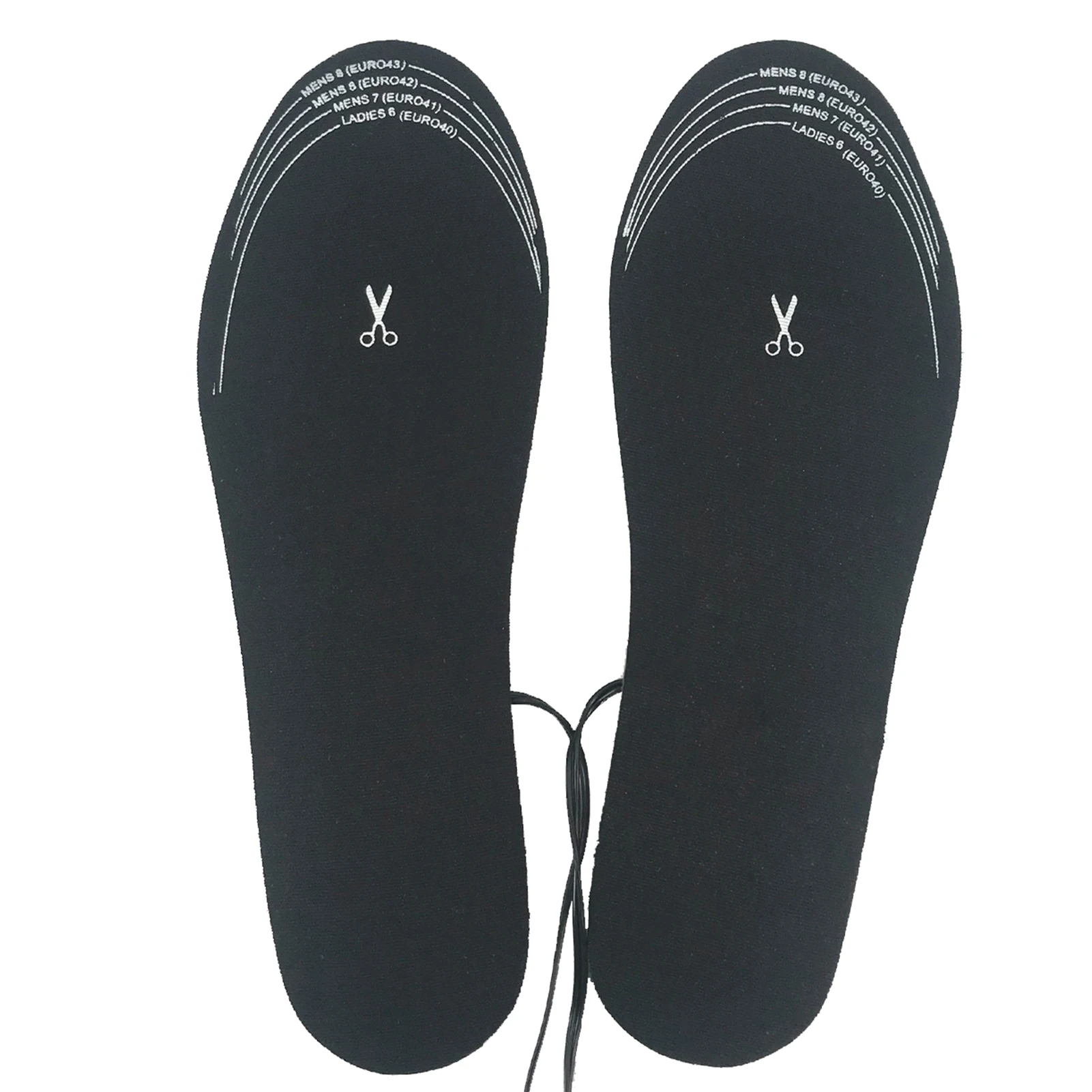 

1 Pair Rechargeable Socks Washable Foot Warmer Winter Thermal USB Heated Insole Relief Shoes Unisex Electronic Pads Pain