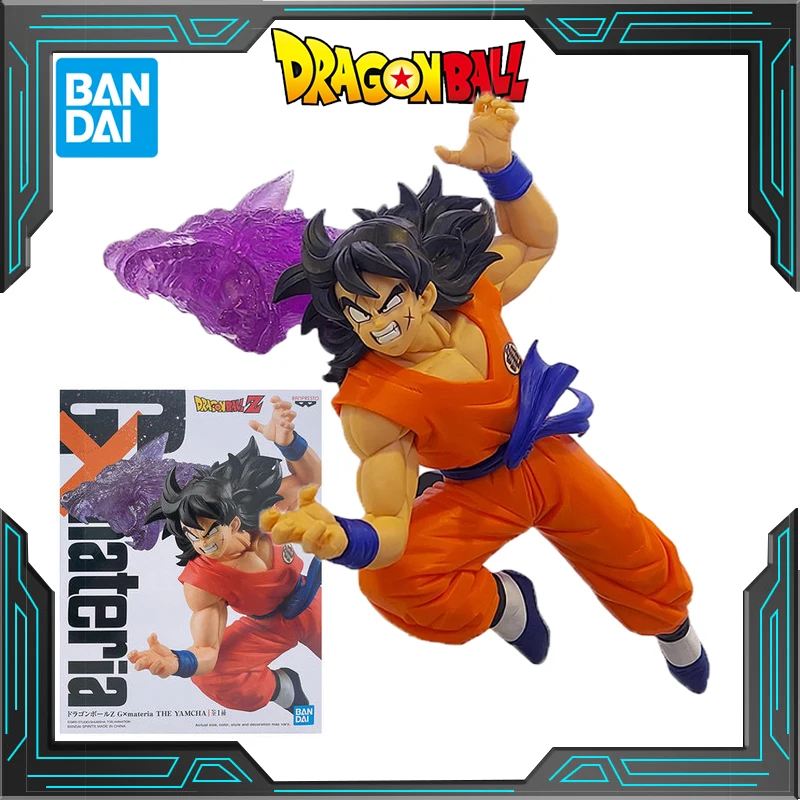 

Bandai Banpresto Dragon Ball Z Figure Yamcha Action Figure G×materia Wolf Fang Fist Dragonball Anime Ornaments Collectile Gift
