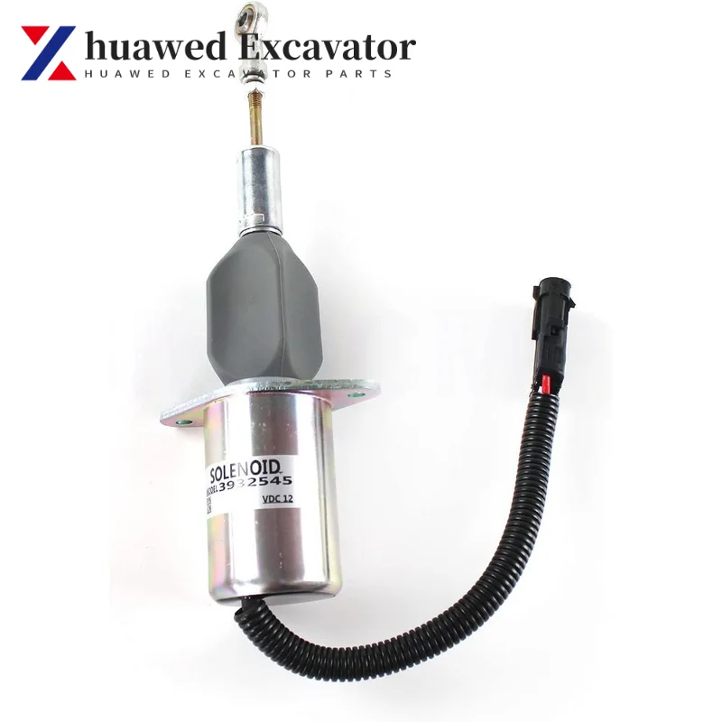 Соленоид отключения 3932545 SA-4639-12 12 В для дизельного двигателя Cummins