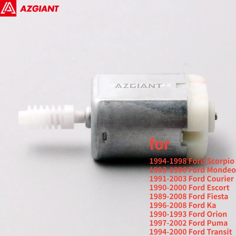 

Azgiant Side Door Lock Actuator Motor for Ford Scorpio Mondeo Courier Escort Fiesta Ka Orion Puma Transit