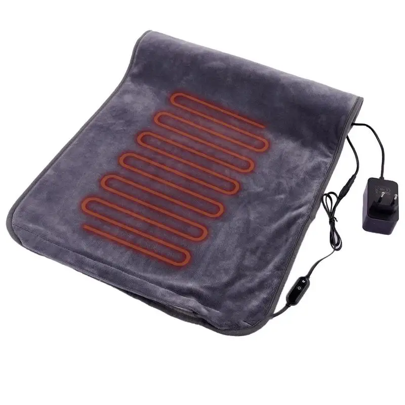 

Office Heating Pad Grey Electric Heating Pad Winter Warmers Time For Shoulders Necks Backs Spine Legs Winter Body Foots