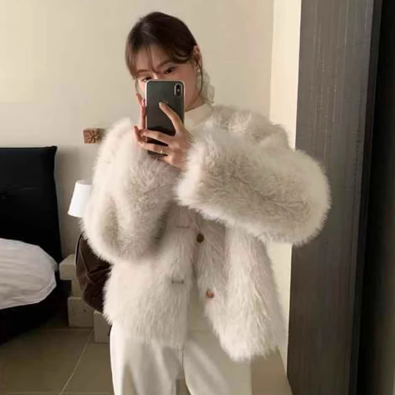 Женская верхняя одежда на 2 способа 2024 свободная теплая куртка Abrigos Invierno с