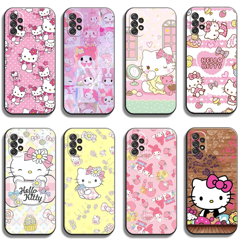 

Чехлы Hello Kitty 2022 для телефонов Samsung Galaxy A31 A32 A51 A71 A52 A72 4G 5G A11 A21S A20 A22 4G, чехол-накладка из мягкого ТПУ