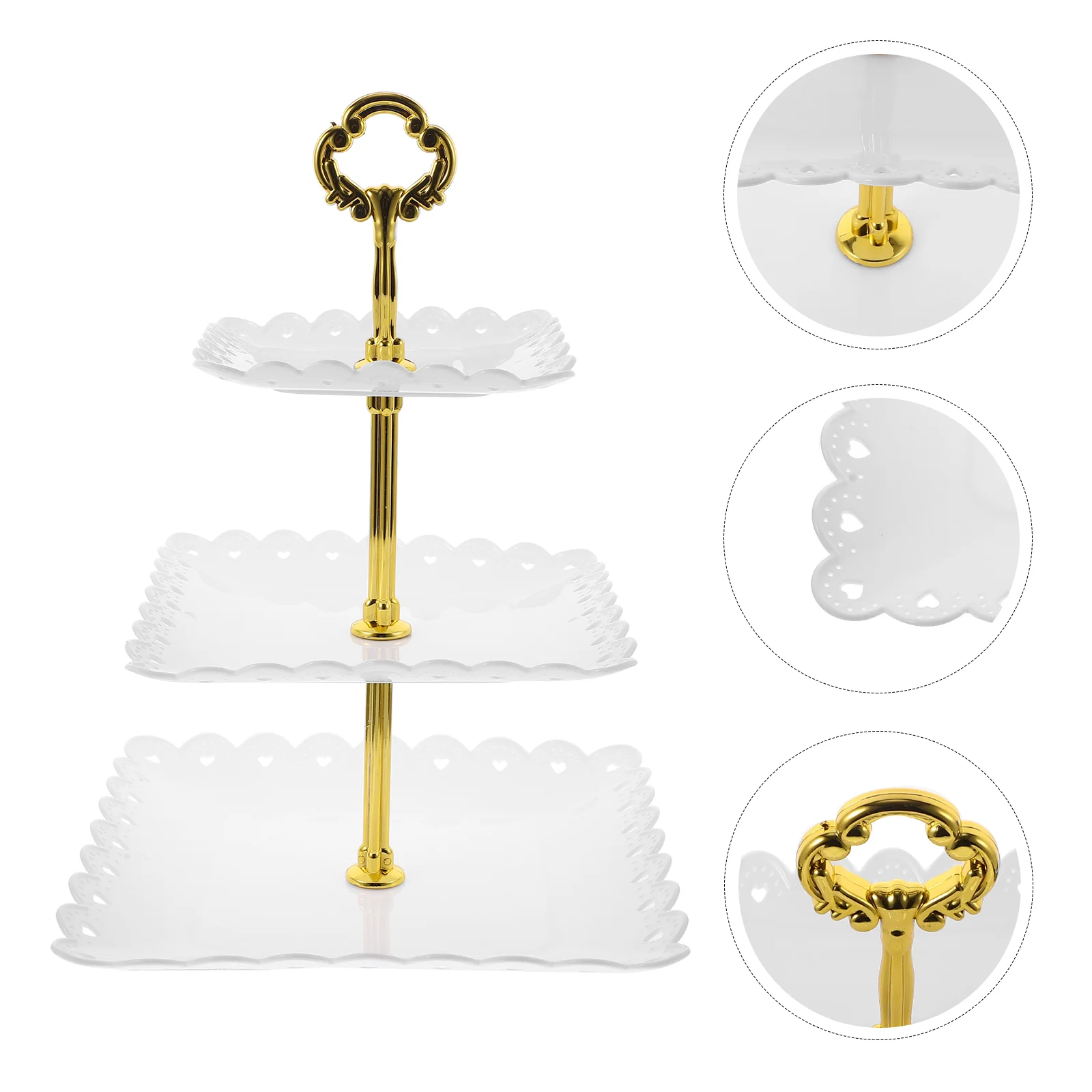 

Stand Tray Cupcake Serving Cake Wedding Platter Appetizer Nut Snack Dessert Tier Rustic Bowl Pastry Holdercandyrack Tiered Plate