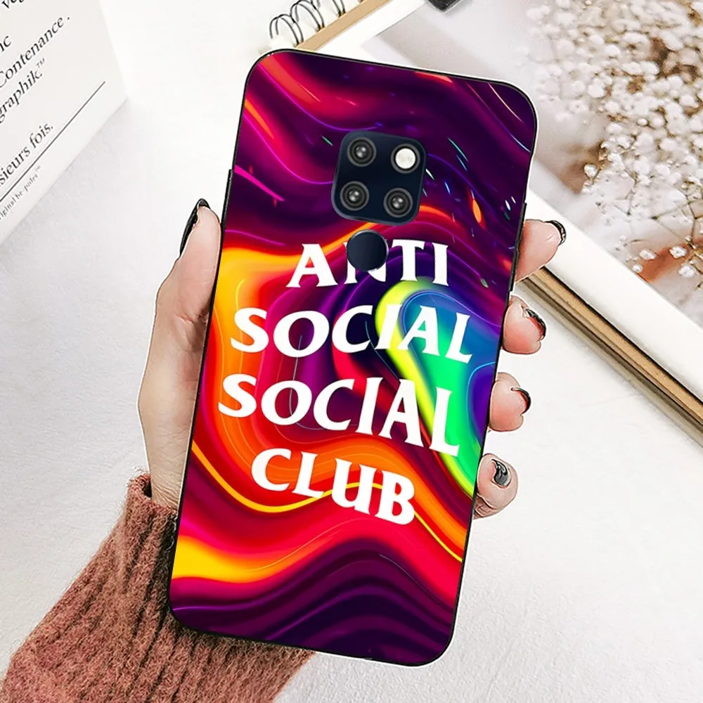 Чехол для телефона Anti S-Social Socials Club Huawei Mate 10 20 30 40 50 Lite Pro Nova 3 3i 5 6 SE 7 7SE