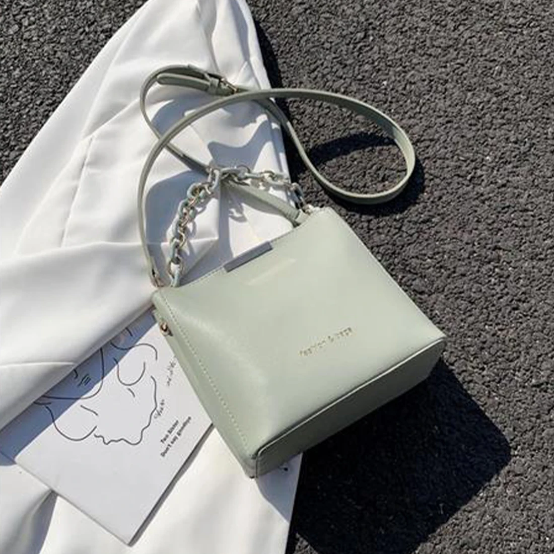 PU Luxury Solid Handbags Womens Bags For Woman 2023 Ladies Hand Bags Women's Crossbody Bags Purse Phone Wallet Shoulder Bag