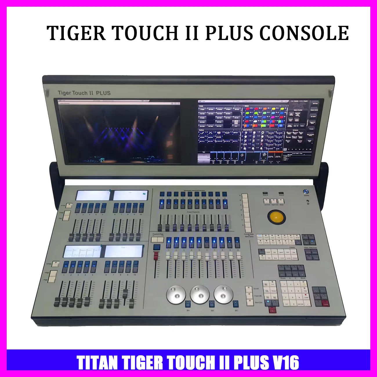 Консоль TIGER TOUCH II 2 Pro сплиттер dmx Titan tiger touch