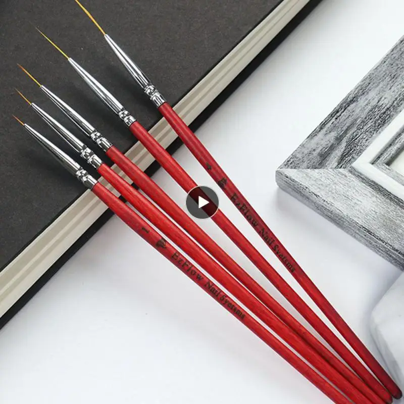 

1PCS Portable Nail Wire Drawing Pen Easy To Extend Nail Brushes Smooth Nail Enhancement Pen Nail Tool Colored Drawing Line Pen