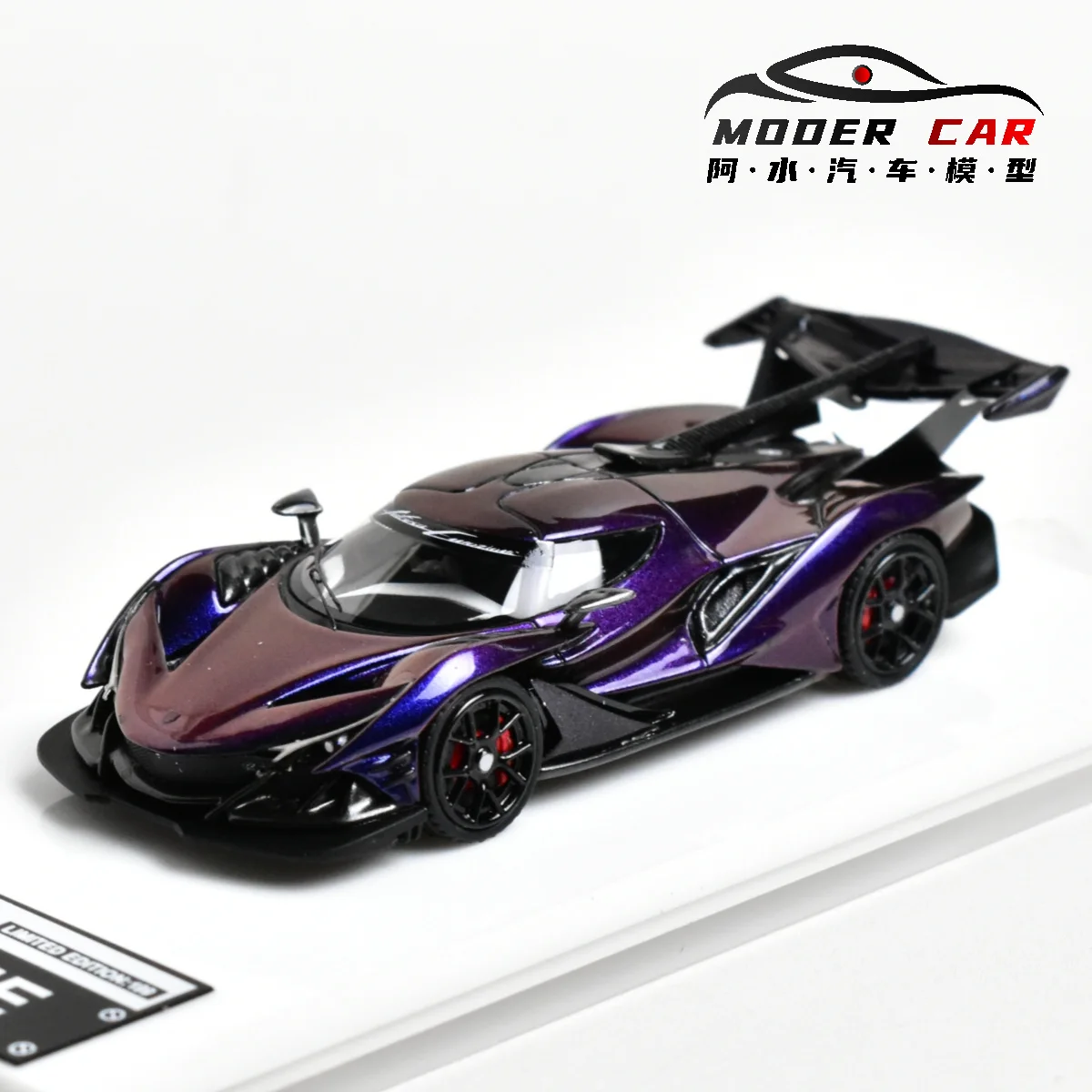 Фото Коллекционная модель автомобиля MJ 1:64 Apollo IE из литой смолы для демонстрации №4