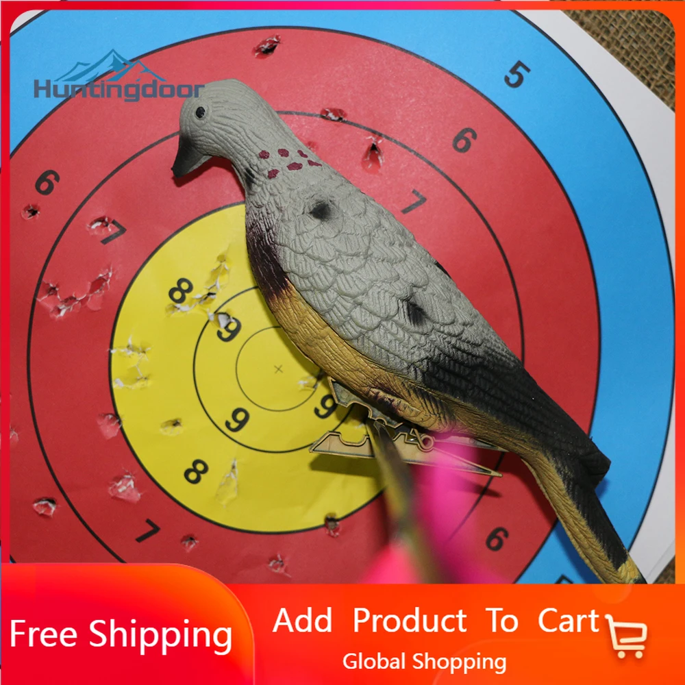 

5pcs/10 pcs 3D Pigeon Archery Arrow Target Animal Practice Recurve Crossbow Hunting Game