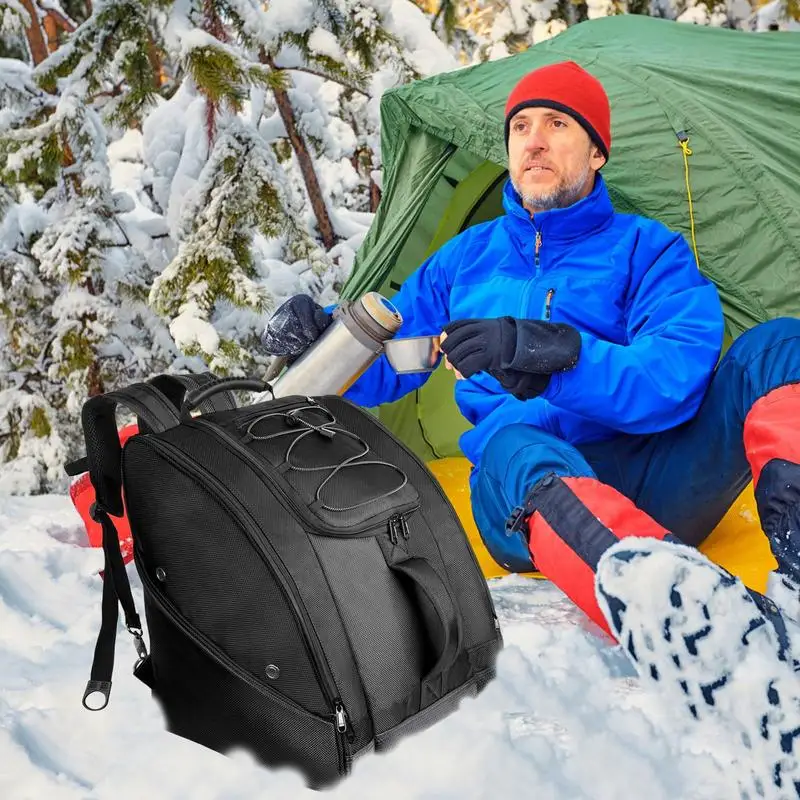 Сумка для лыжных ботинок Спорт на открытом воздухе Лыжный рюкзак 50л Рюкзак