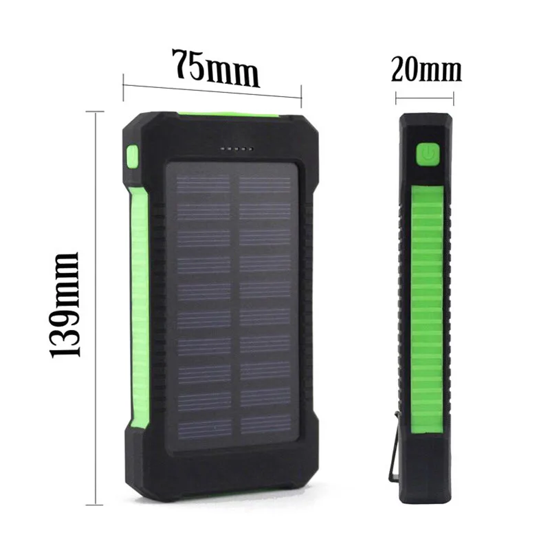 VIVO Solar Power Bank 500000 мАч Большая емкость 120 Вт Быстрая зарядка Наружное освещение Портативный внешний аккумулятор IPhone Samsung 2026 (art.: 3920d45e259d7) - 3920d45e259d7