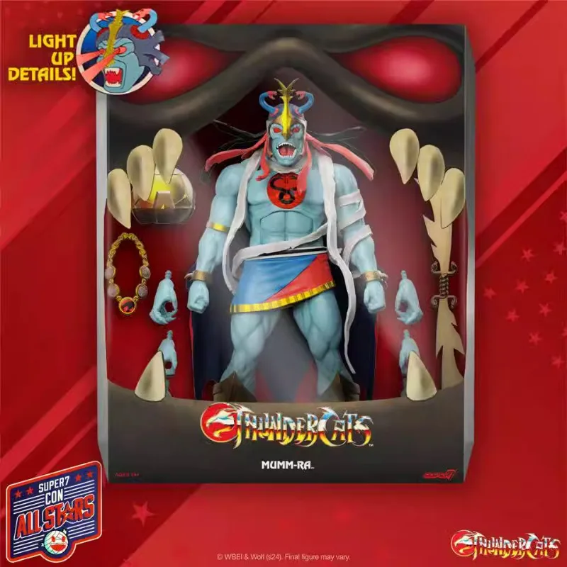 Spot Super7 SDCC 2024 Thundercat Wizard SUP88127 подвижная кукла с ламповым глазом