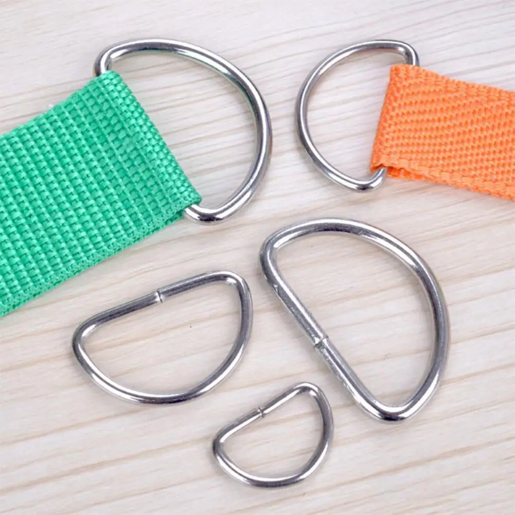 

1pcs 1pcs 25mm Metal Non-welded D Ring Adjustable Buckle For Backpacks Straps Bags Purse Strap Belt Dog Collar Chain Clasp U0u3