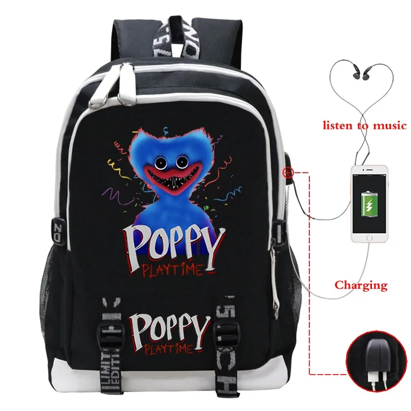 

Рюкзак для девочек-подростков, Женский школьный ранец с принтом мака, влажного покроя, для книг