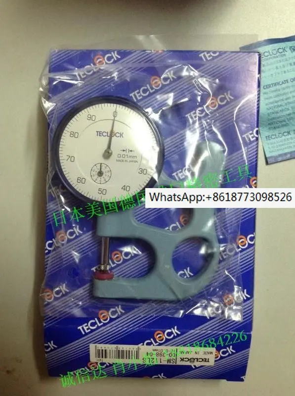 

Japan Deloitte Teclock thickness gauge SM-112LS thickness gauge Feeler gauge/general agent
