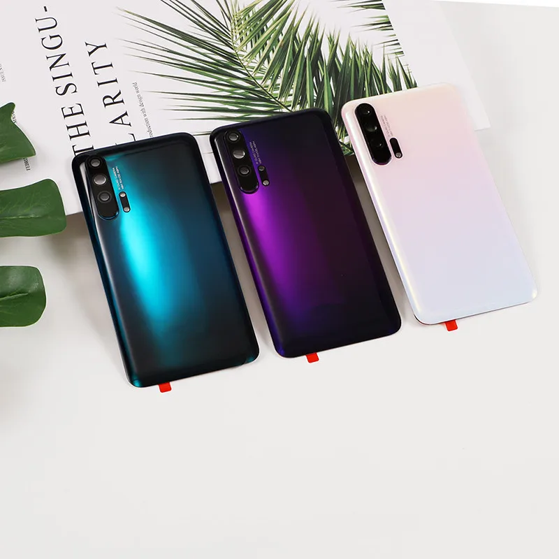 

Honor20 Pro Housing For Huawei Honor 20 Pro Glass Battery Cover Repair Replace Back Door Phone Rear Case + Logo