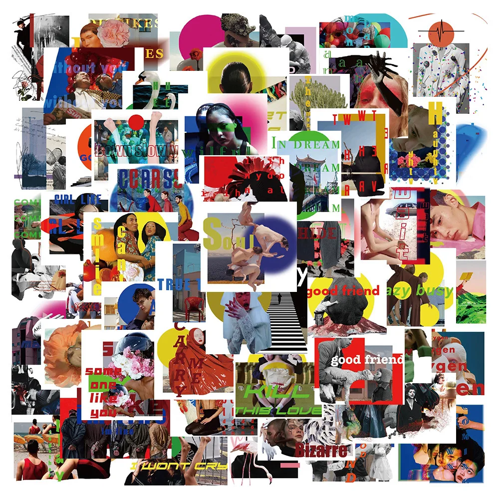 

10/30/55 шт. абстрактный стиль художественные граффити наклейки s для детских игрушек «сделай сам» Скрапбукинг ноутбук скейтборд мотоцикл вело...