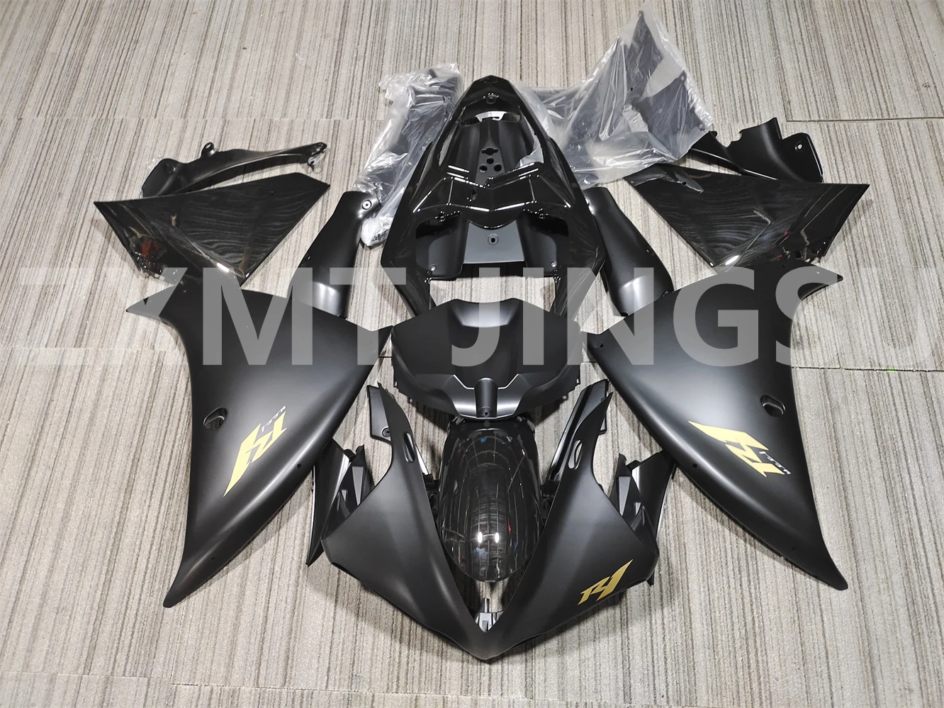 НОВЫЕ комплекты ABS для комплекта YAMAHA YZF1000 YZF R1 09-12 2009 2010 2011 2012 матовый черный корпус