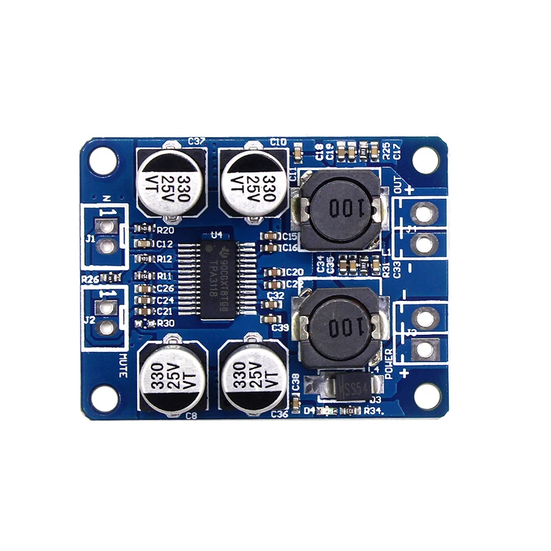 TZT DC 12 В-24 В TPA3118 60 Вт моно цифровой аудио усилитель мощности 1X60 плата модуль
