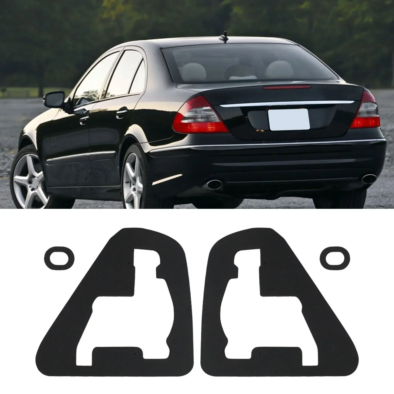 

1 пара уплотнительных прокладок заднего фонаря для Mercedes E-Class для W211 07-09, автомобильные аксессуары