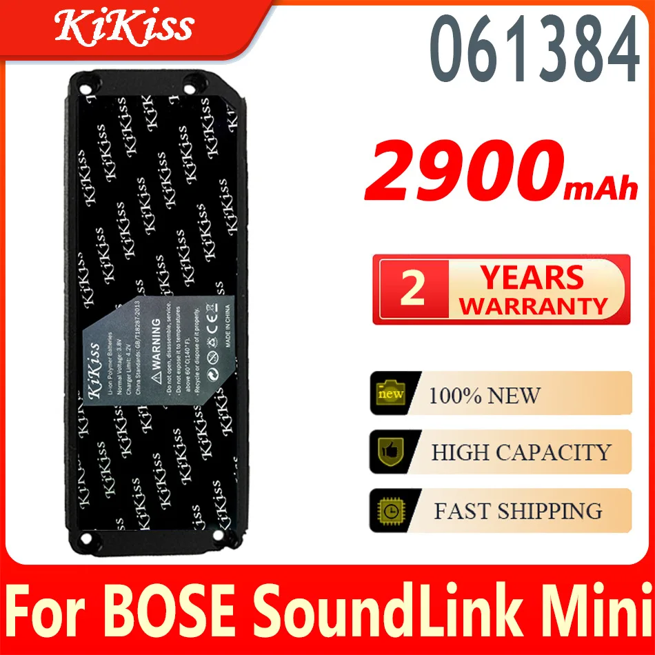 

Аккумулятор 2900 мАч KiKiss 061384 для BOSE SoundLink Mini I, Bluetooth-динамик, батареи большой емкости