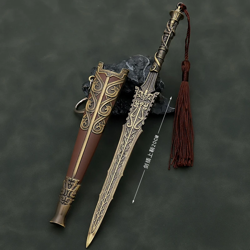 Расследование богов король Ву из Чжоу Цзи фа меч 20 см старинное оружие