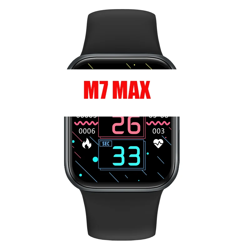 6 шт. Смарт-часы IWO 7 M7 MAX NFC 14 PRO (можно выбрать разные цвета) |