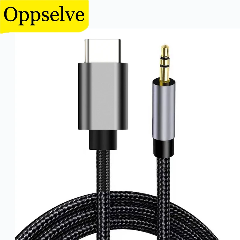

Car USB Type C to 3.5mm Jack Adapter USB-C to 3.5mm Headphone Audio Aux Cable for Samsung Huawei Xiaomi Oneplus Connector Wire
