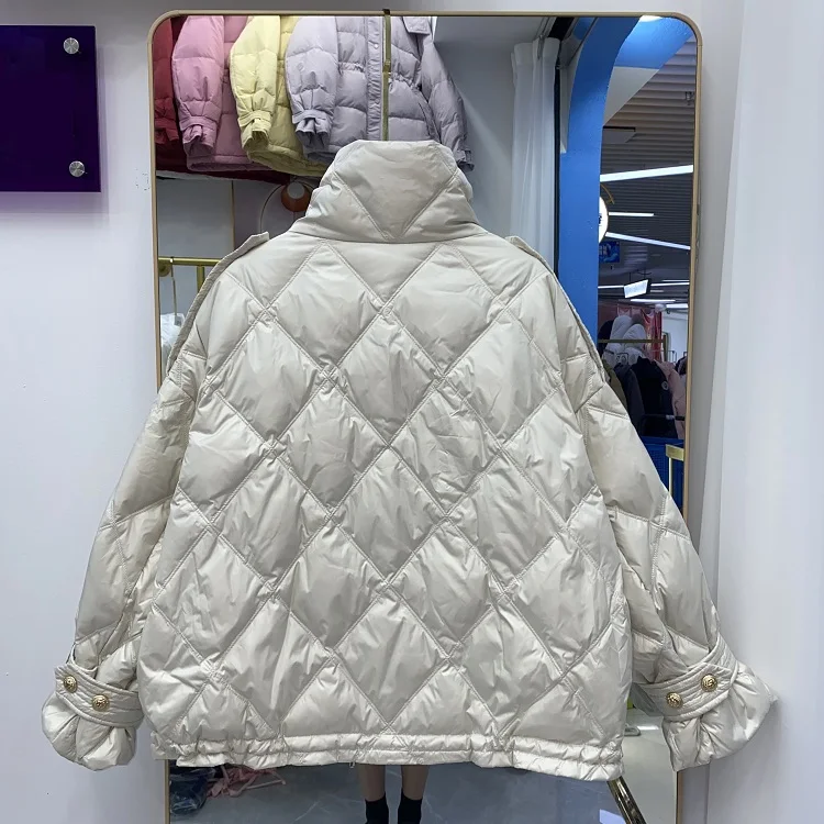 New Women Down Jacket Casual Style Autumn Winter Coats And Parkas Female Outwear