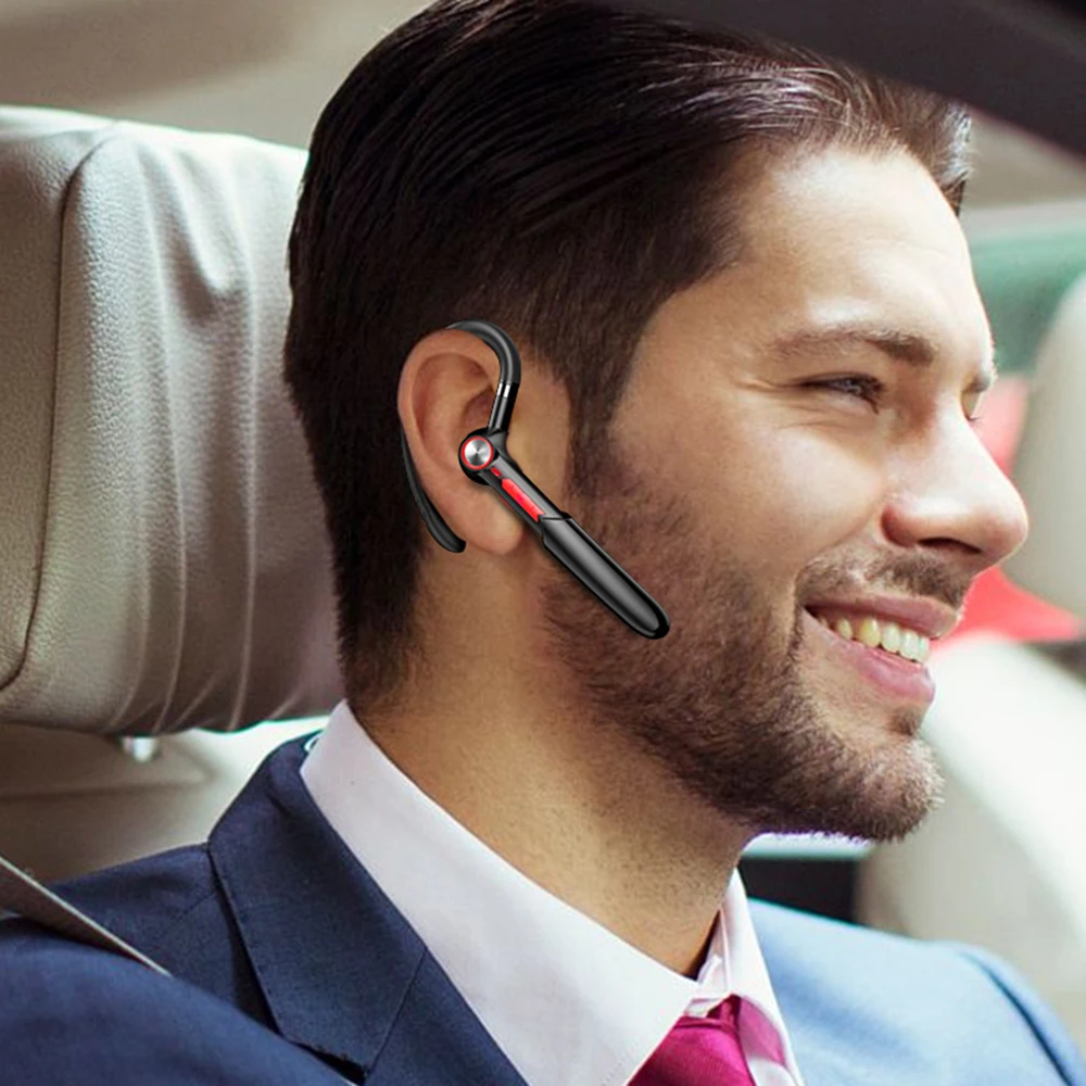 Фото Беспроводные Bluetooth-наушники с микрофоном и шумоподавлением №4