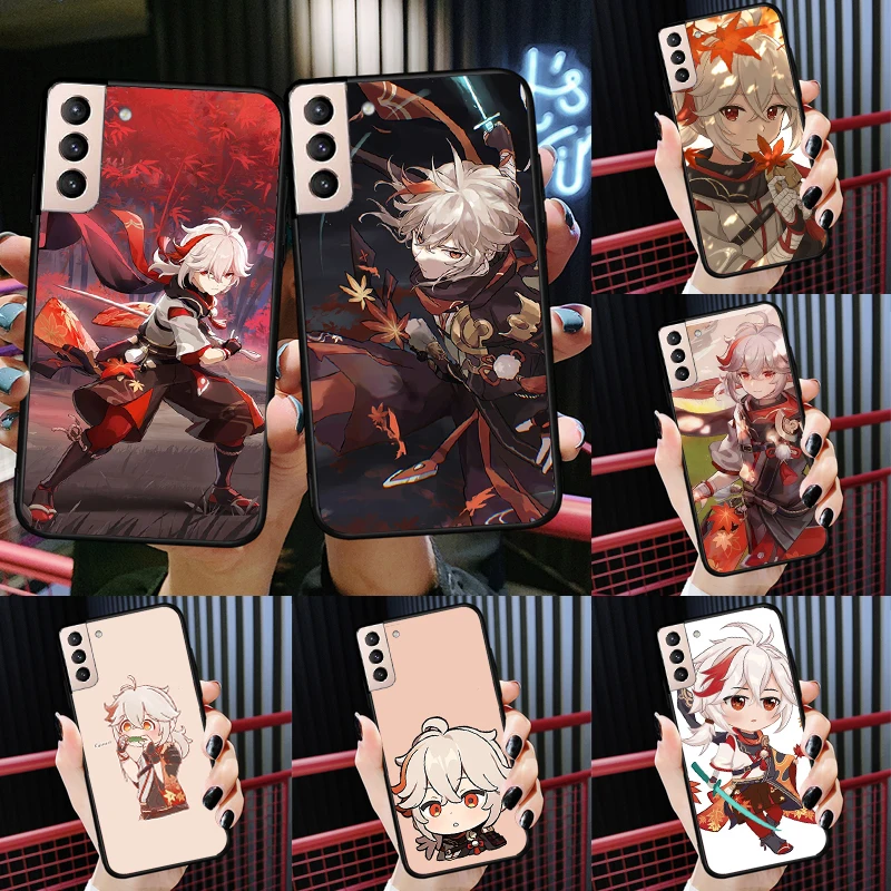 

Genshin Impact Kaedehara Kazuha Case For Samsung Galaxy S21 Ultra S20 FE S8 S9 S10 Plus Note 10 Note 20 S22 Ultra Coque
