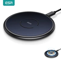 ESR for iPhone Wireless Charger 7 5W Fast Charging 10W Magnetic Wireless Charger for Samsung S22 Ultra for Xiaomi