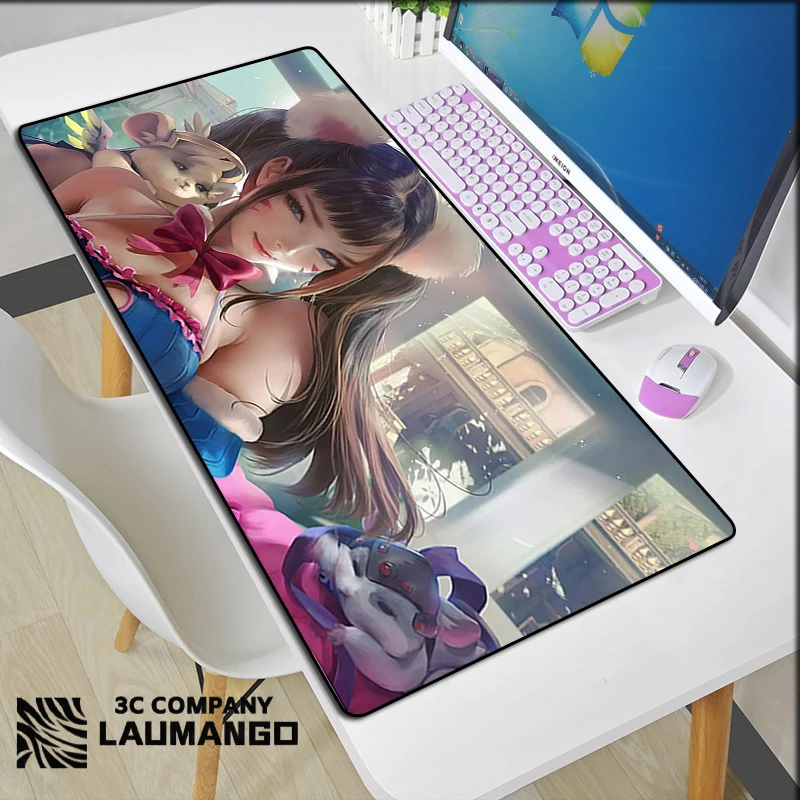 

Коврик для мыши Overwatch, игровой коврик для мыши, аксессуары для настольных игр в стиле аниме, расширенный коврик для мыши, компьютерный коврик...
